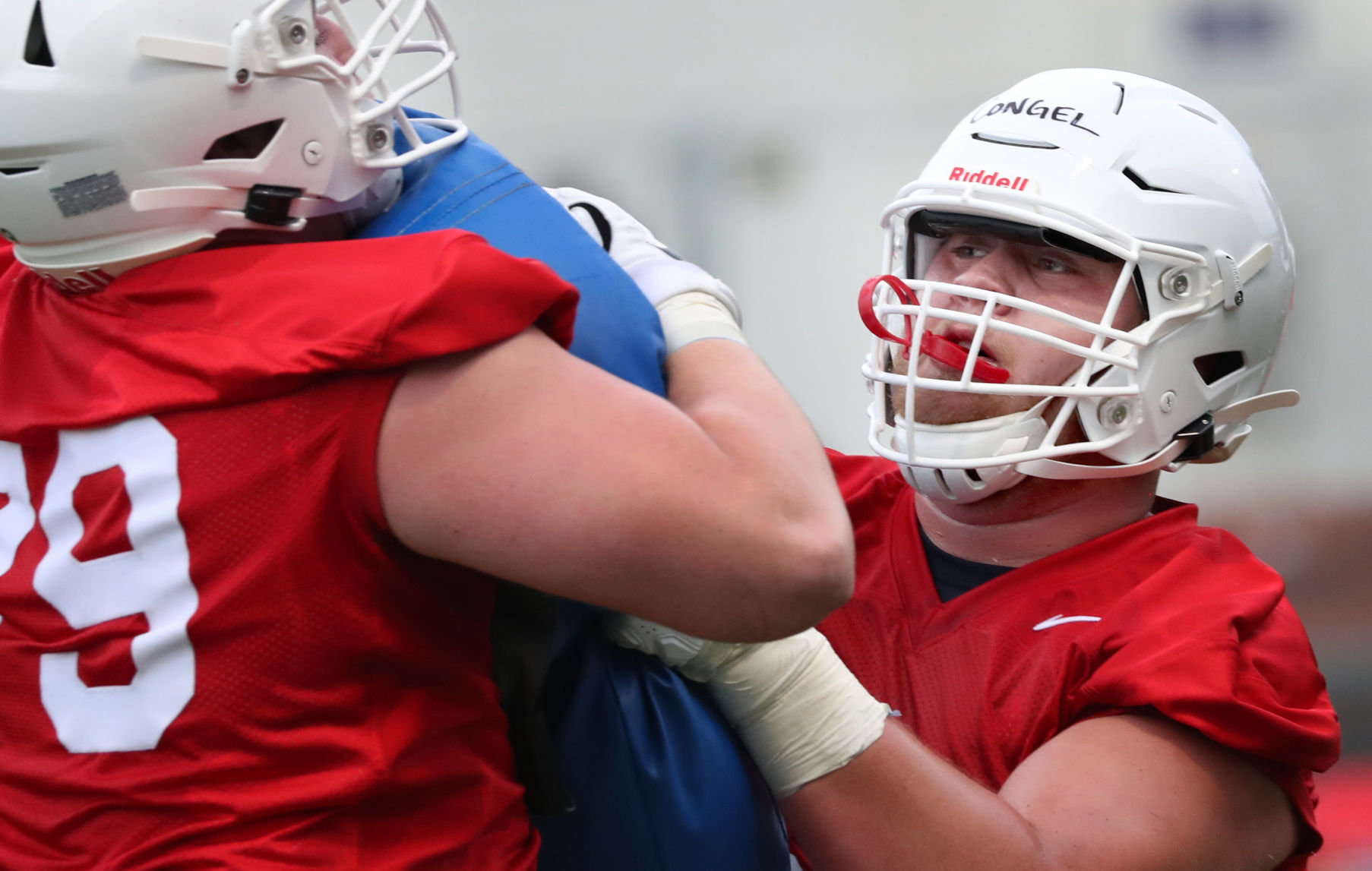 UA football day two